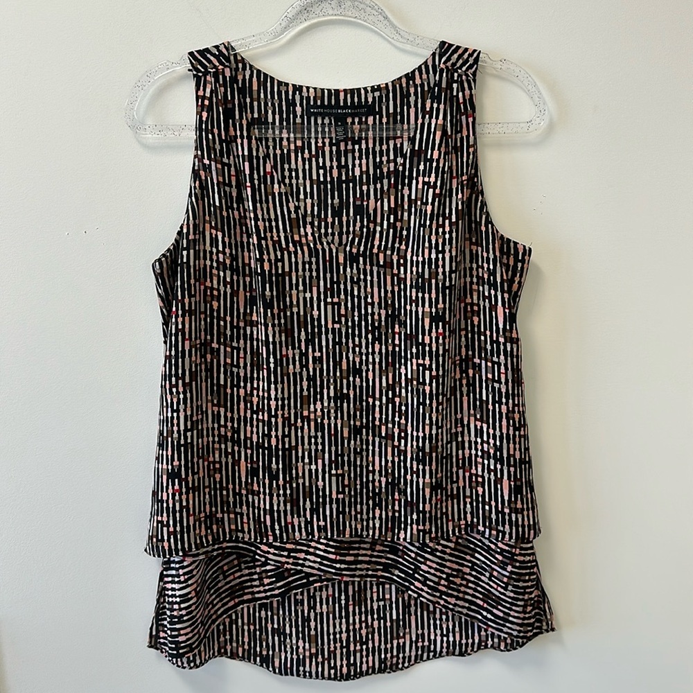 WHBM • Sleeveless Blouse • Sz S